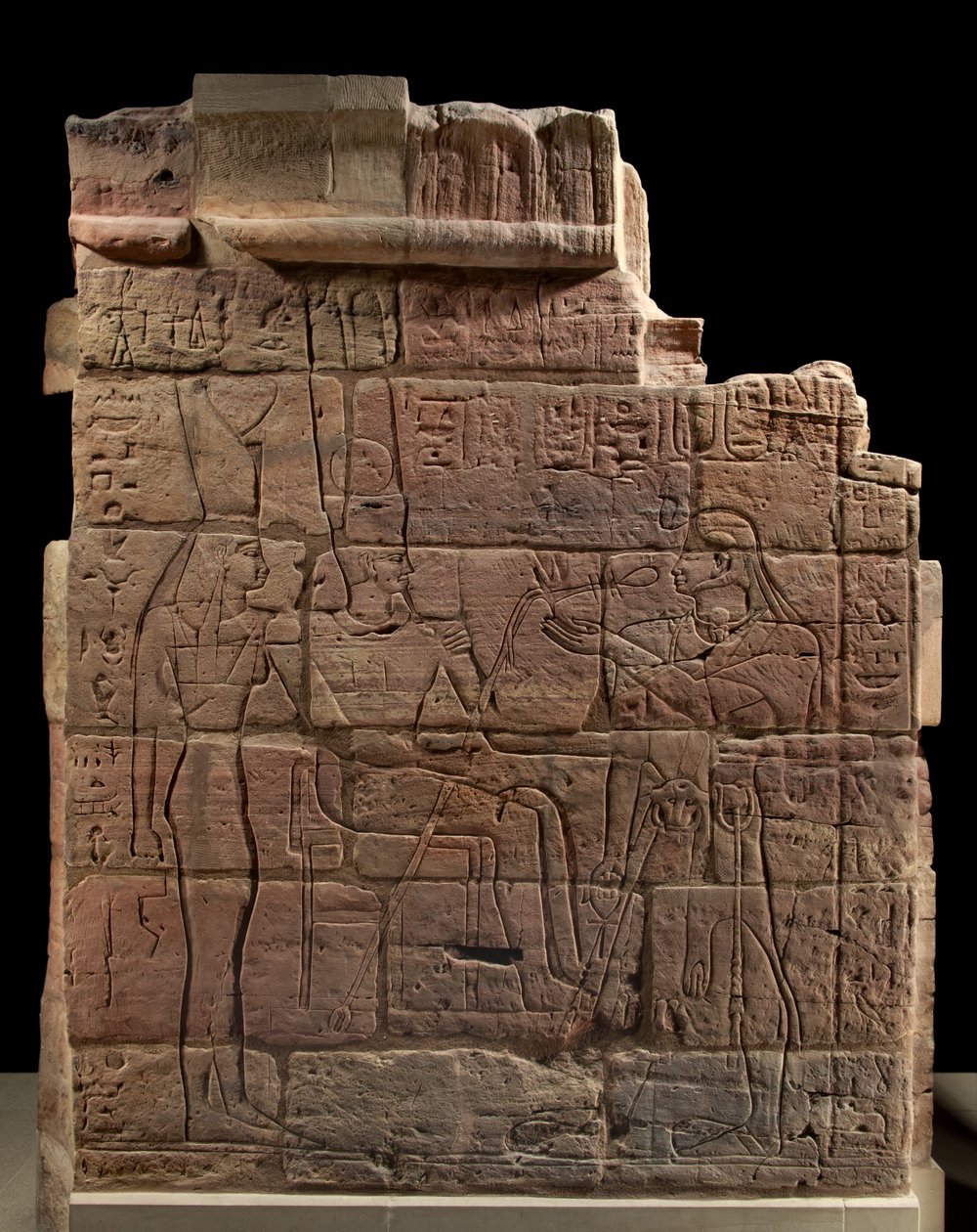 Aspelta Duvarı, MÖ 680 dolaylarında kumtaşı by Egyptian 25th Dynasty