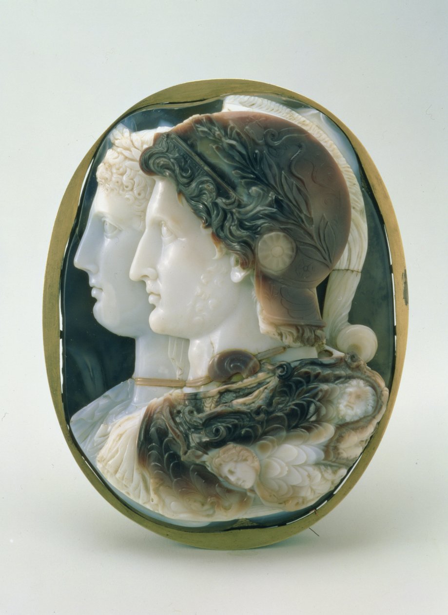Ptolemy II Philadelphus (MÖ 285-246) ve karısı Arsinoe