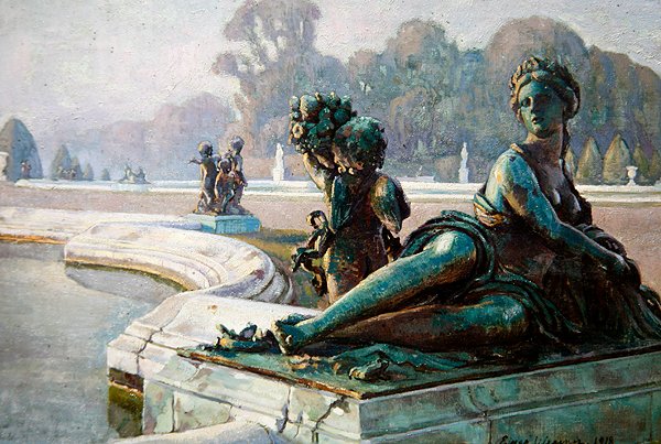 göl kenarında akşam by Einar Wegener