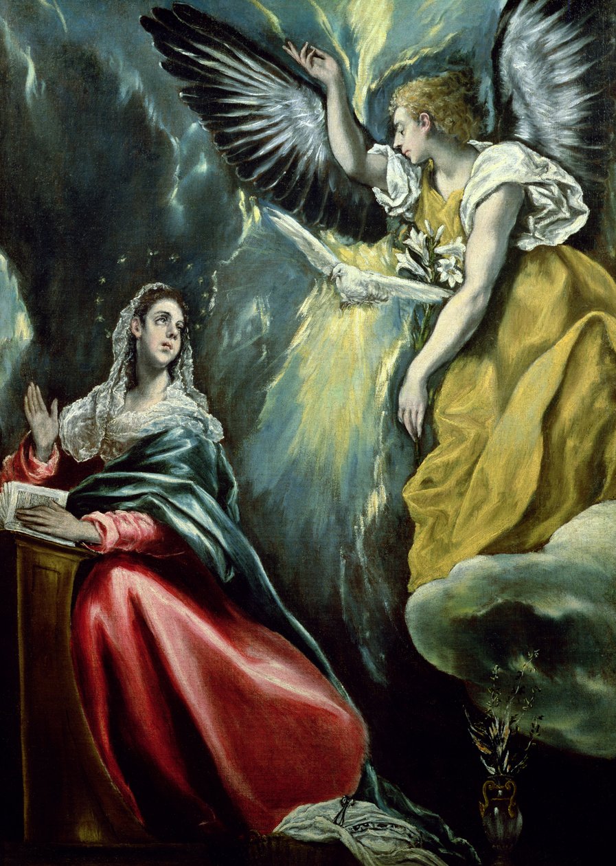 Müjde, c.1575 by El Greco