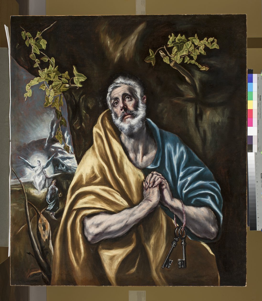 Tövbekar Aziz Peter, c.1590-95 by El Greco