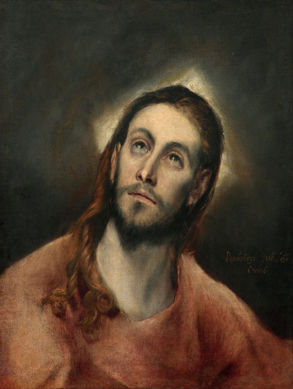 İsa duada by El Greco
