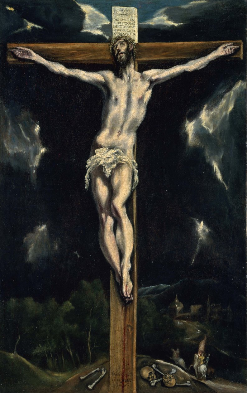 İsa çarmıhta by El Greco