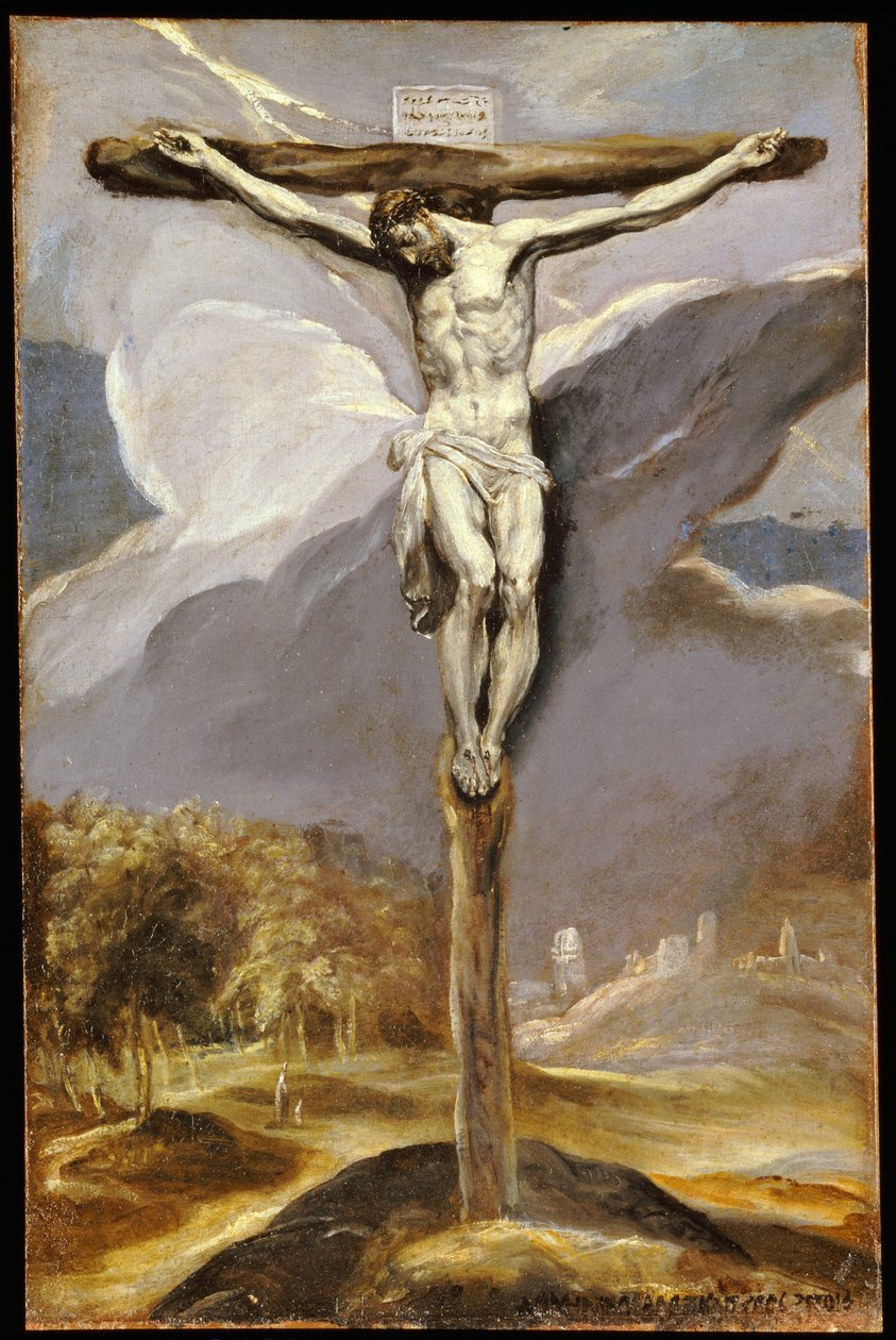 İsa çarmıhta by El Greco