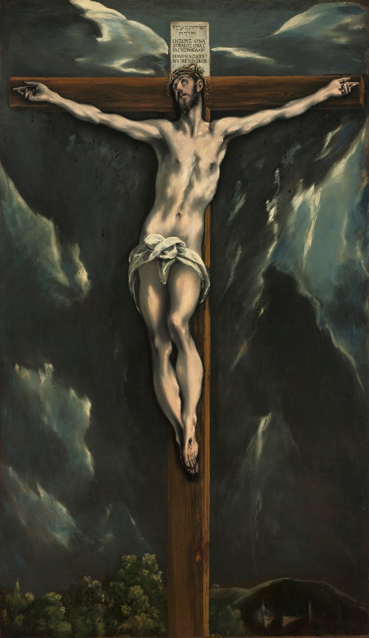 Çarmıhtaki İsa, c. 1600-1610. by El Greco