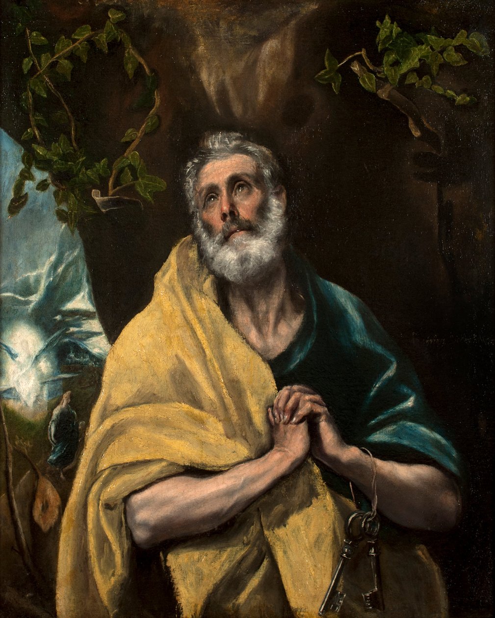 Gözyaşları içinde Aziz Peter by El Greco