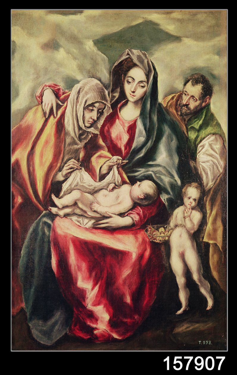 Kutsal Aile by El Greco