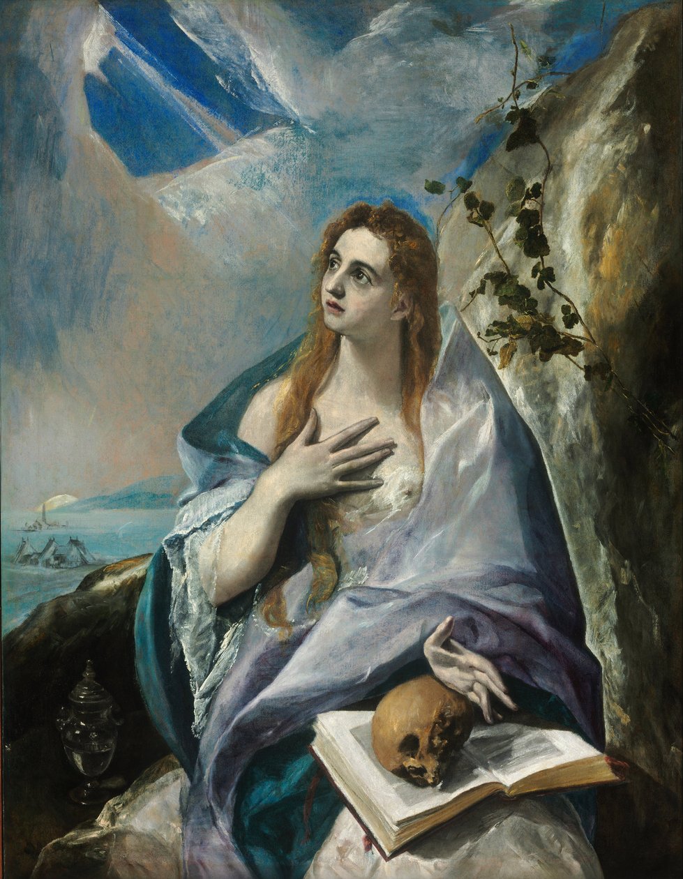 Pişman Mary Magdalene by El Greco