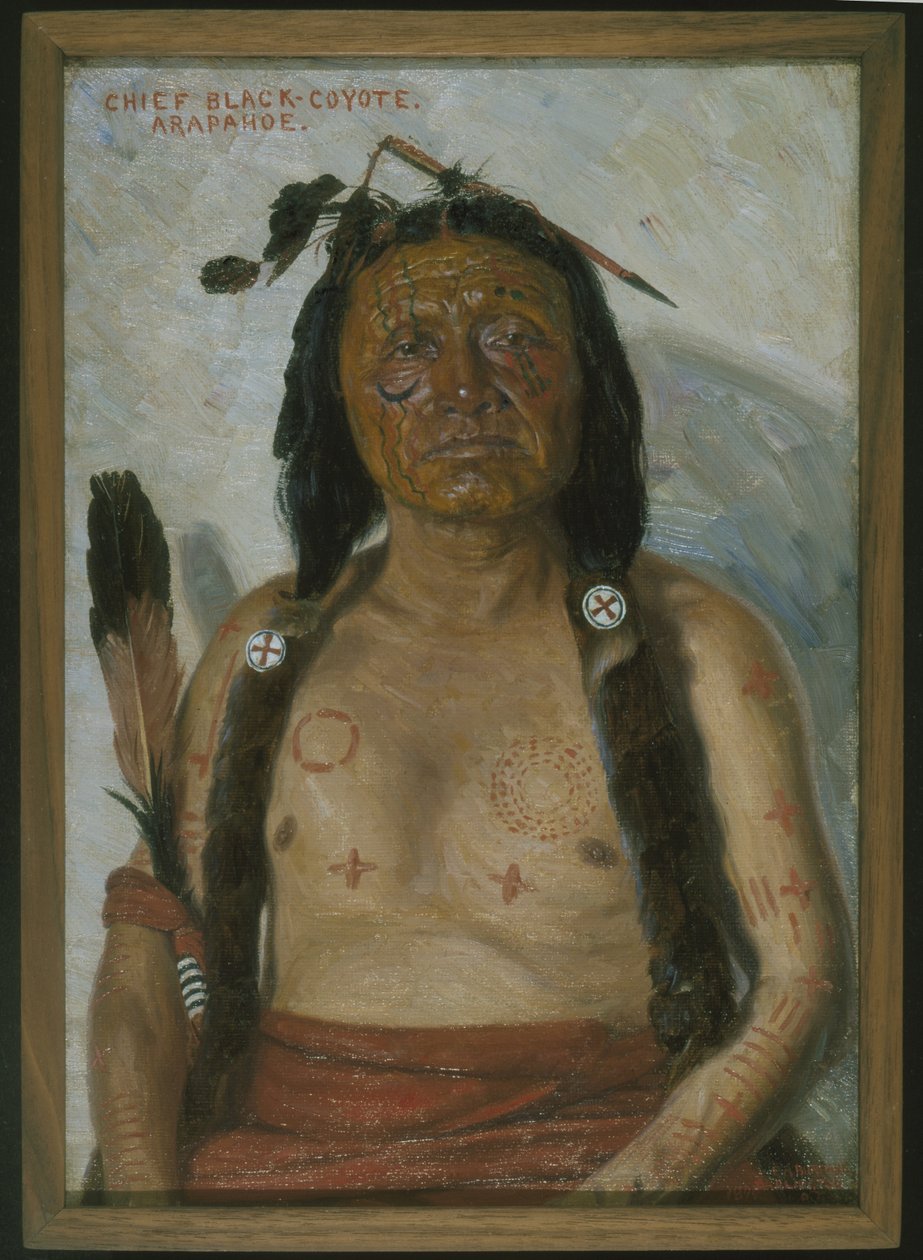 Şef Kara Çakal by Elbridge Ayer Burbank