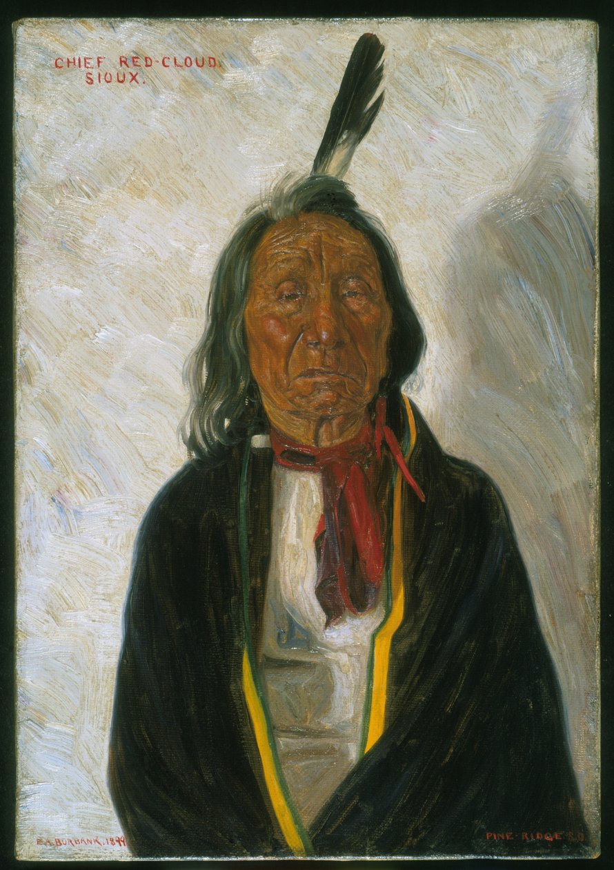 Şef Kızıl Bulut by Elbridge Ayer Burbank
