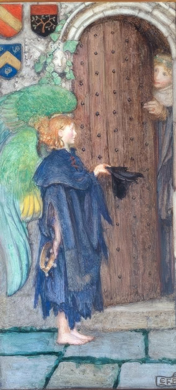 Kapıdaki Melek by Eleanor Fortescue Brickdale