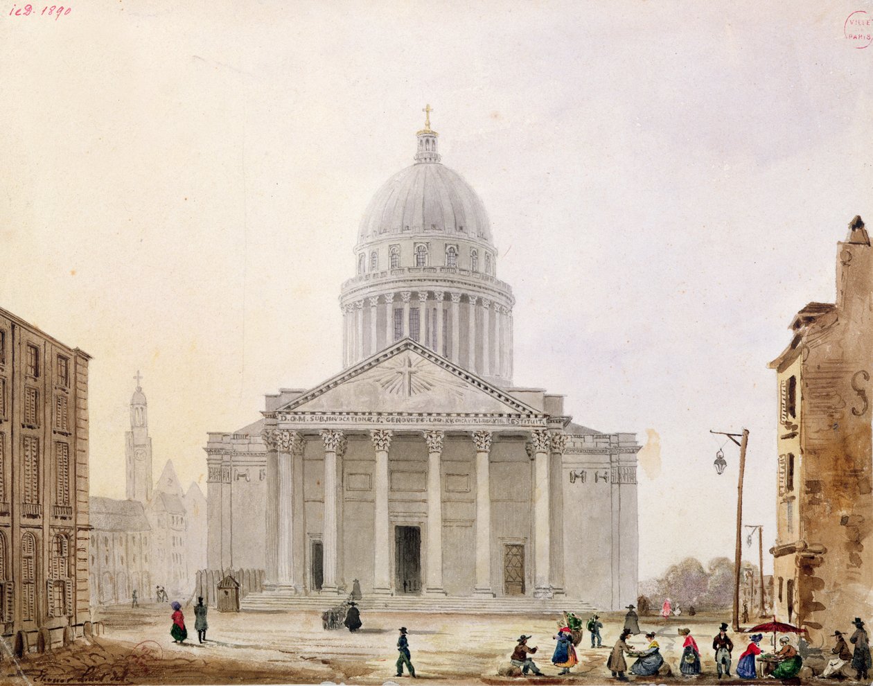 Panteon, c.1820 by Eleonore Linet