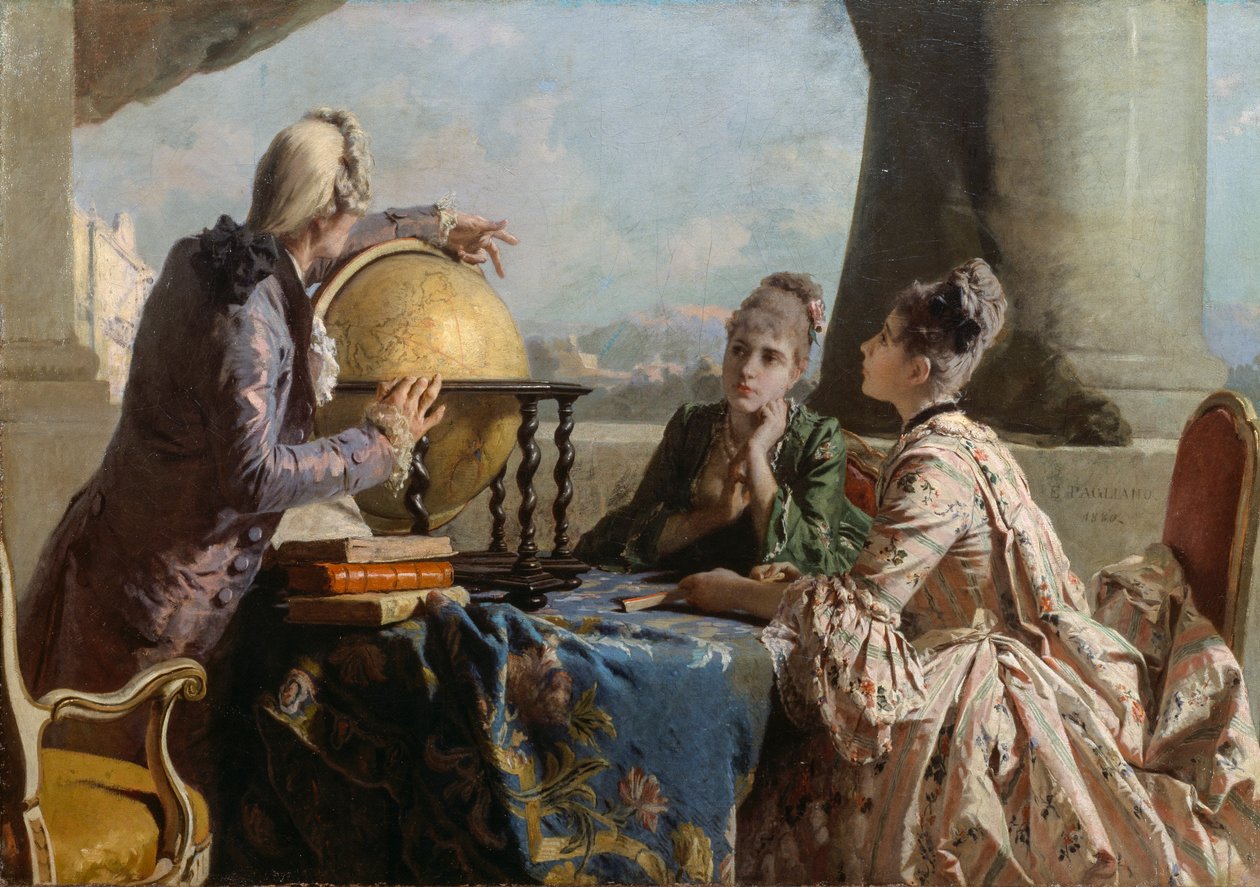 coğrafya dersi by Eleuterio Pagliano