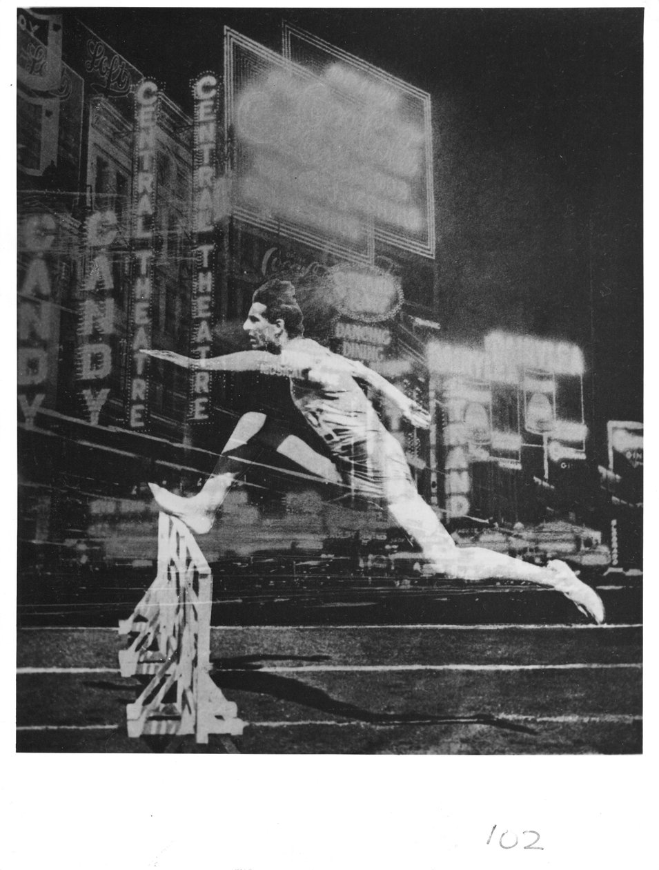 Fotogram, Üst üste bindirme, 1930 (fotogram) by Eliezer Markowich Lissitzky
