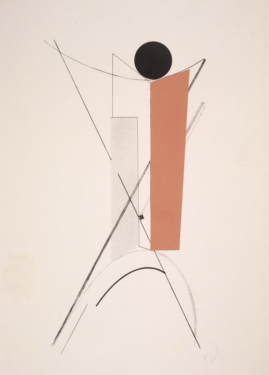 başlıksız by Eliezer Markowich Lissitzky