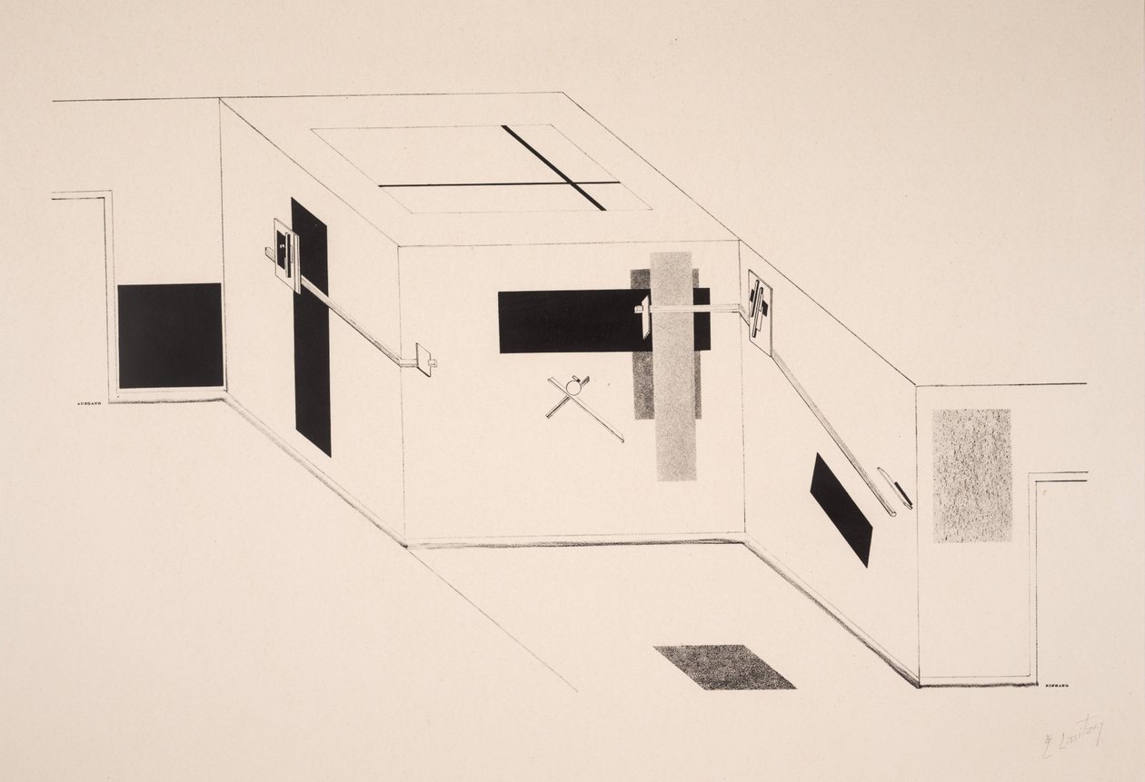 başlıksız by Eliezer Markowich Lissitzky