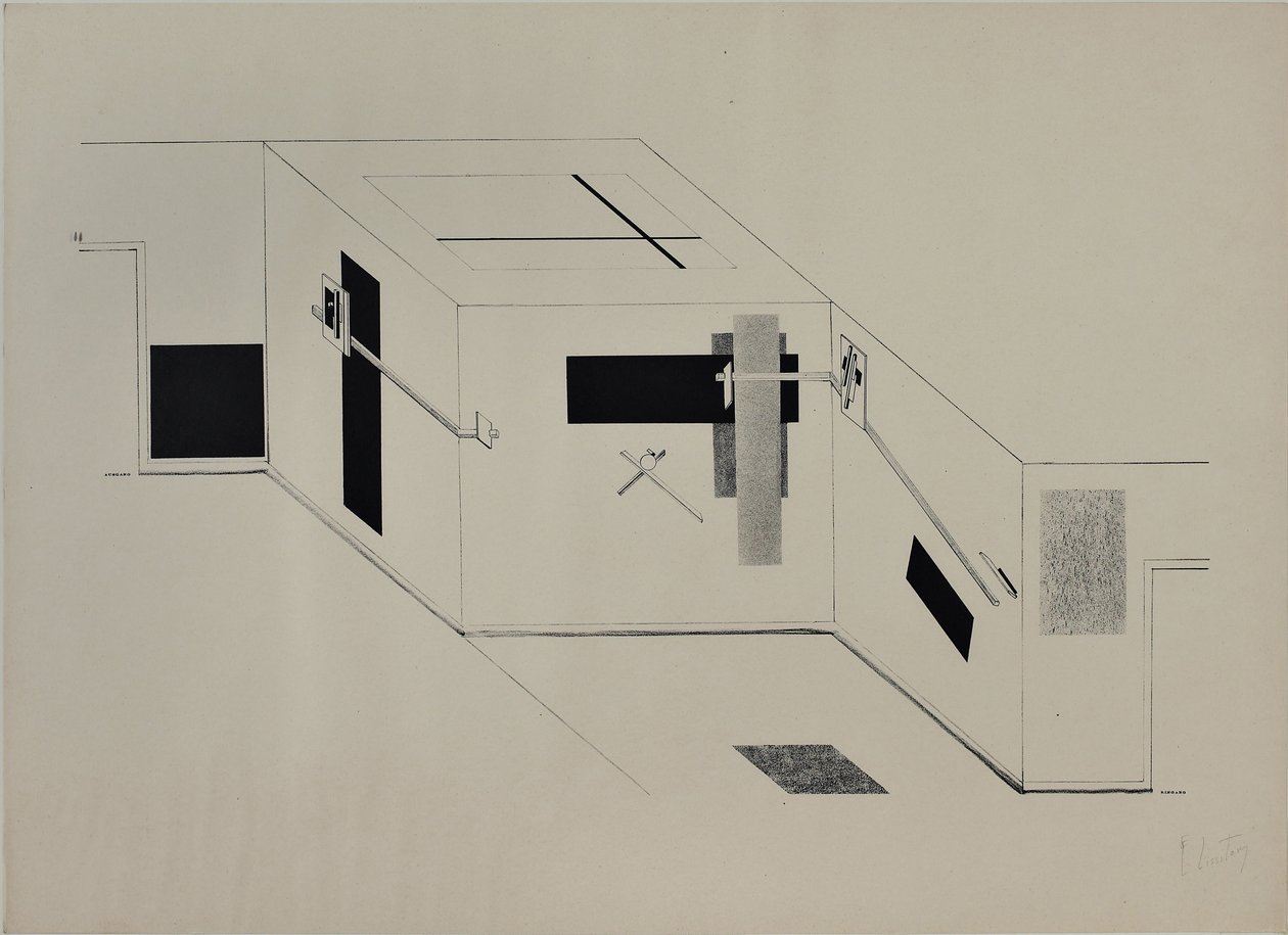 zamir by Eliezer Markowich Lissitzky