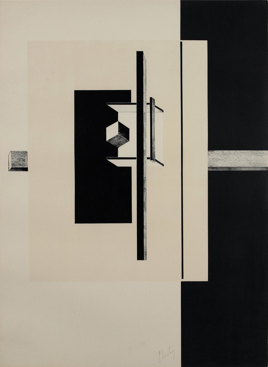 zamir by Eliezer Markowich Lissitzky