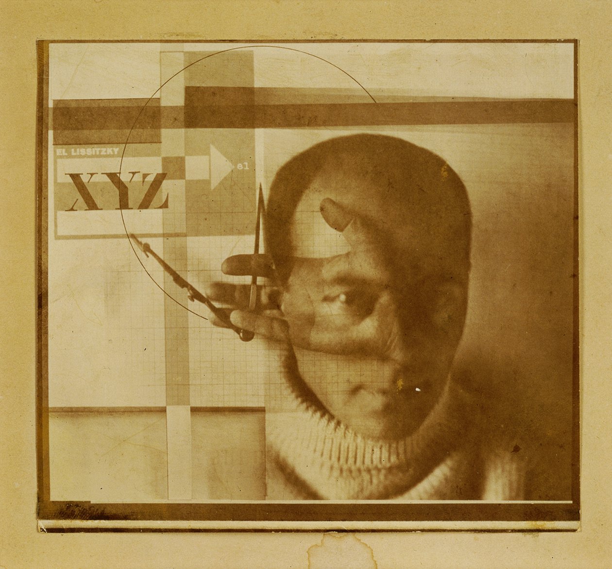 Yapıcı Otoportresi by Eliezer Markowich Lissitzky