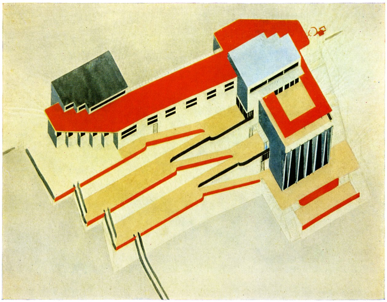 Yat Kulübü by Eliezer Markowich Lissitzky