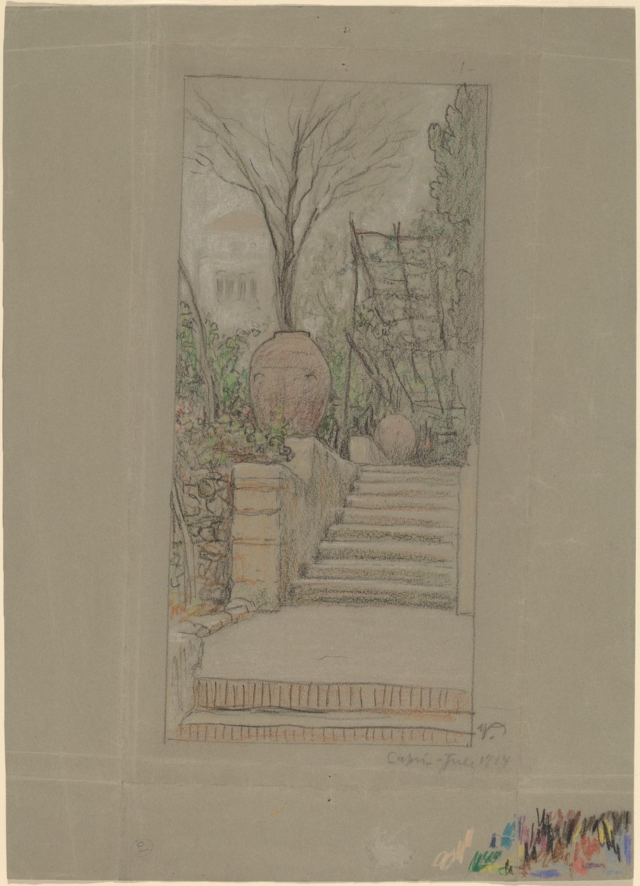 Kapri, 1914. by Elihu Vedder