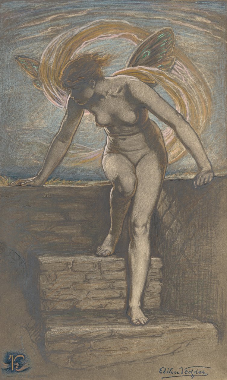 Şafak, 1898. by Elihu Vedder