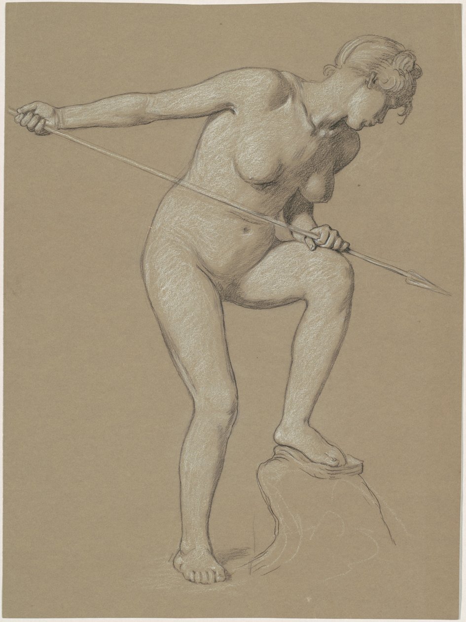 Kız Mızraklı Yunus by Elihu Vedder