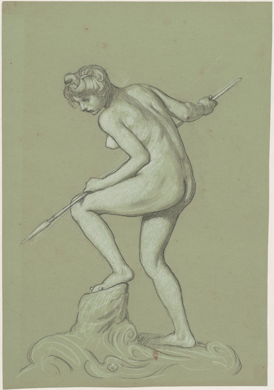 Kız Mızraklı Yunus by Elihu Vedder
