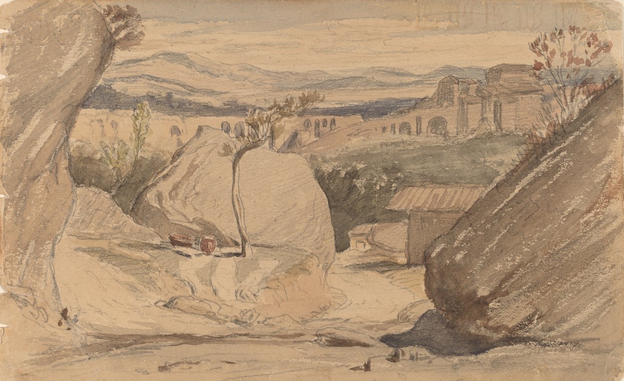 yerler, ç. 1887. by Elihu Vedder