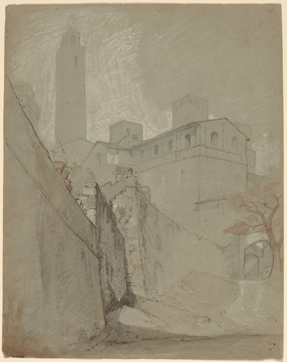 Orvieto by Elihu Vedder