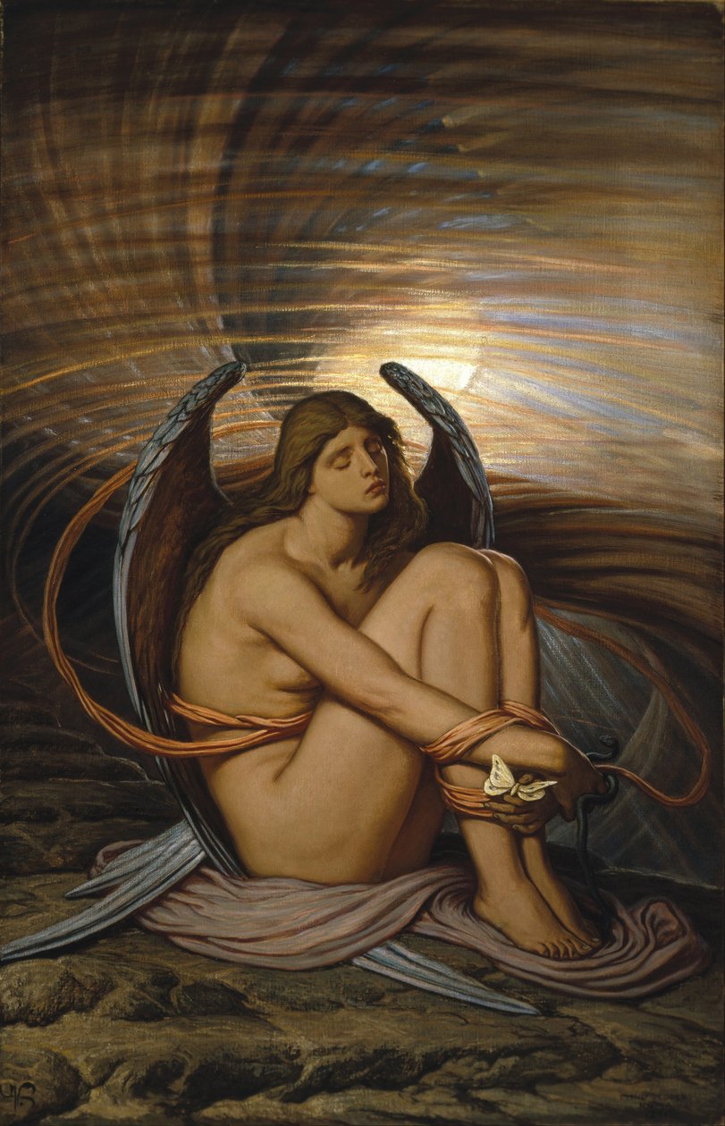 Esaretteki Ruh, 1891-1892 by Elihu Vedder