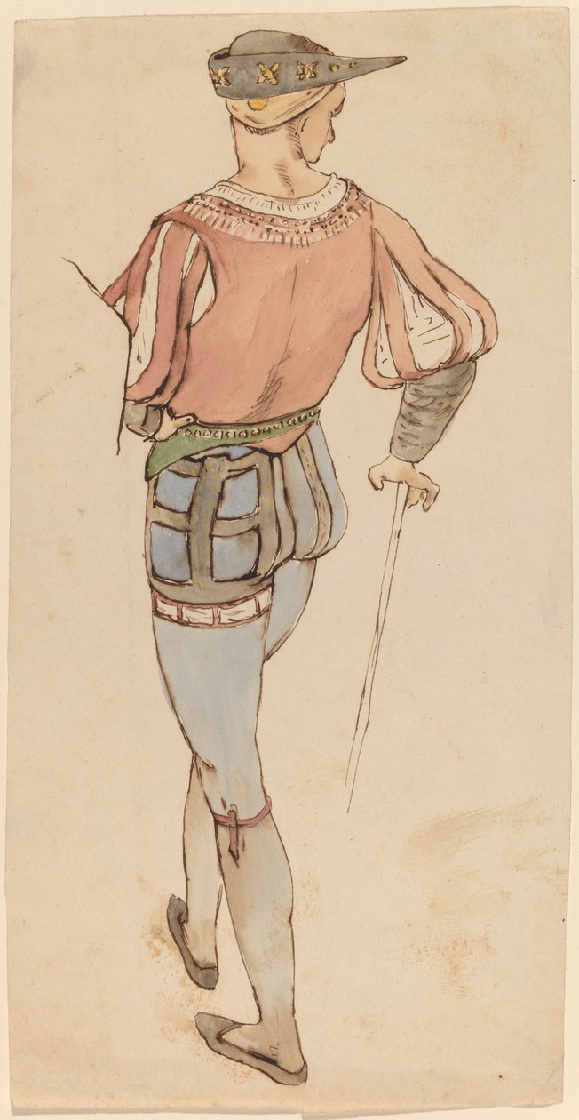 Eski Ustadan Sonra Çalışmak by Elihu Vedder
