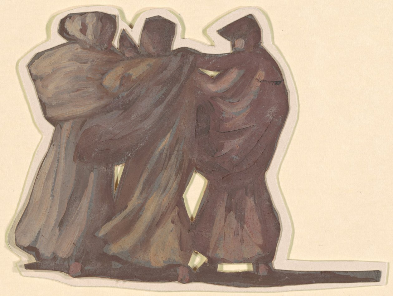 "Yunan Kızları Yıkanıyor" Çalışması by Elihu Vedder