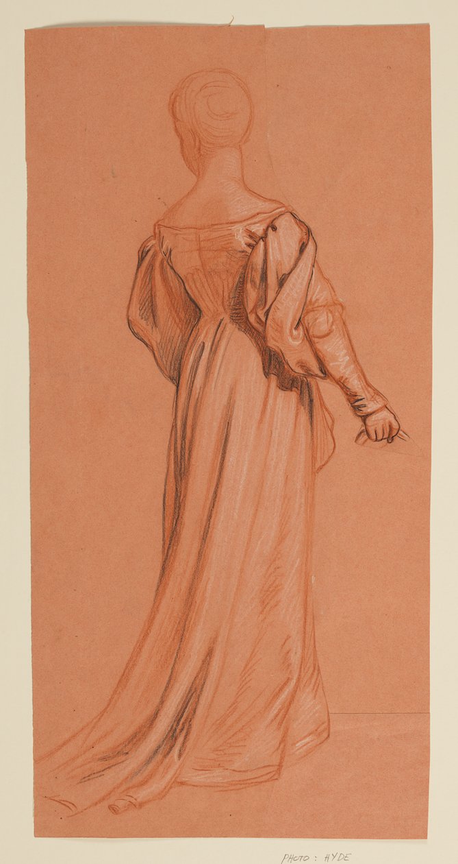 "Düğün Alayı" Çalışması by Elihu Vedder