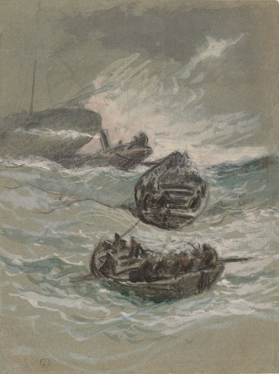 Batık, c. 1880. by Elihu Vedder