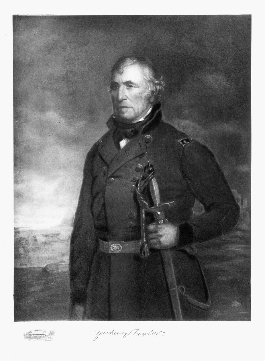 Zachary Taylor, Amerika Birleşik Devletleri