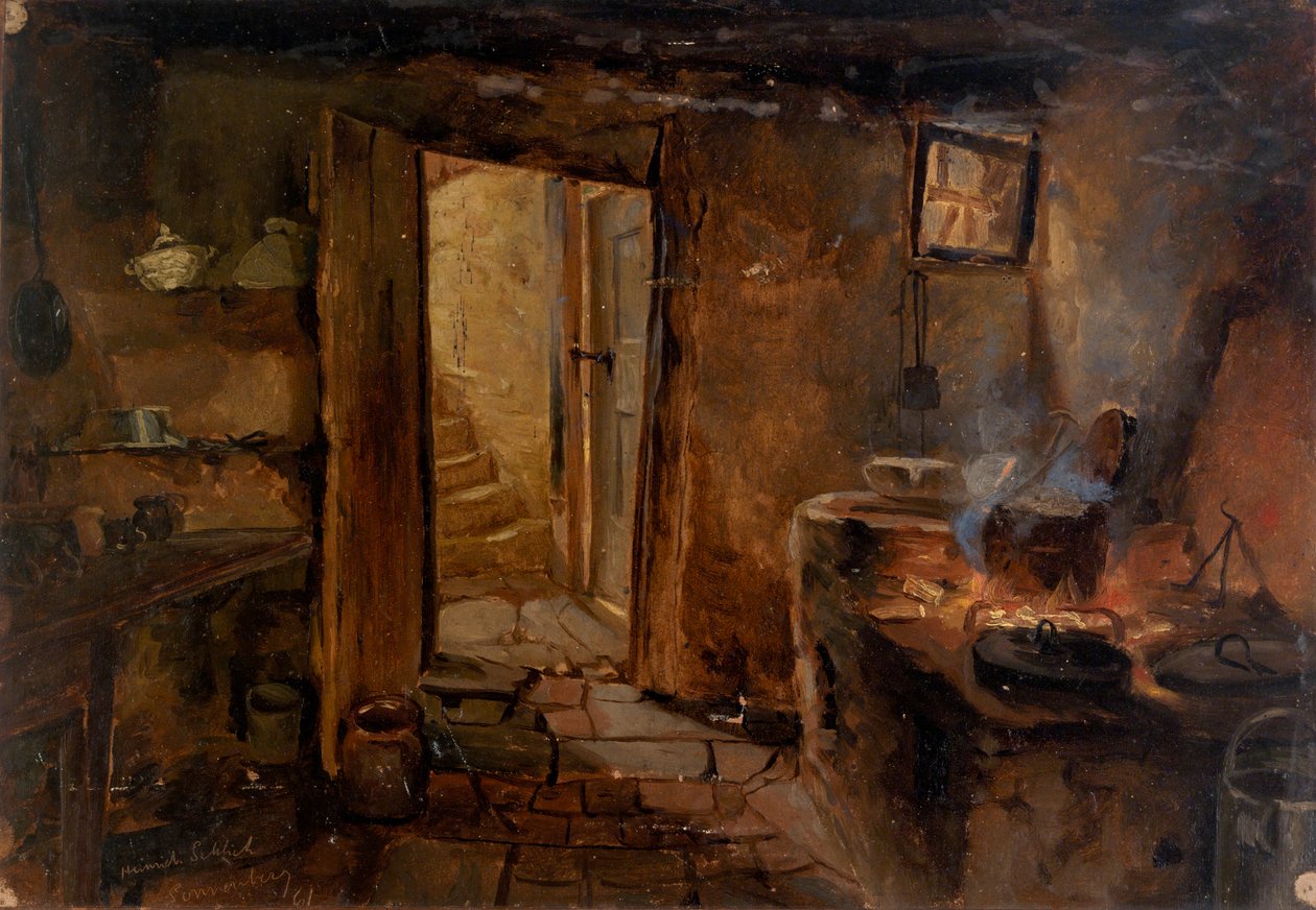 Bir Mutfağın İç Mekanı, n.d. by Eliphalet Frazer Andrews
