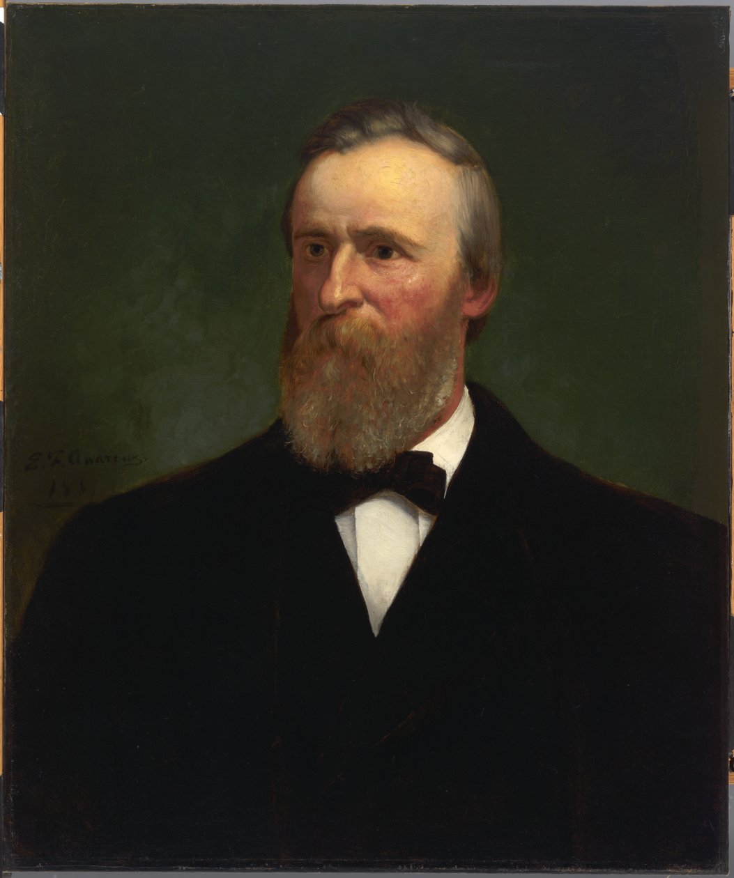 Rutherford B. Hayes, 1881. by Eliphalet Frazer Andrews