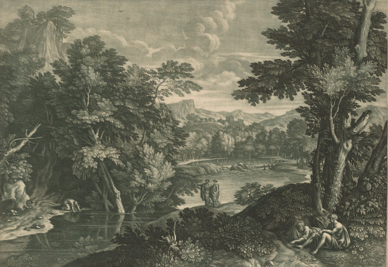 Manzara, 17331742. by Elisha Kirkall