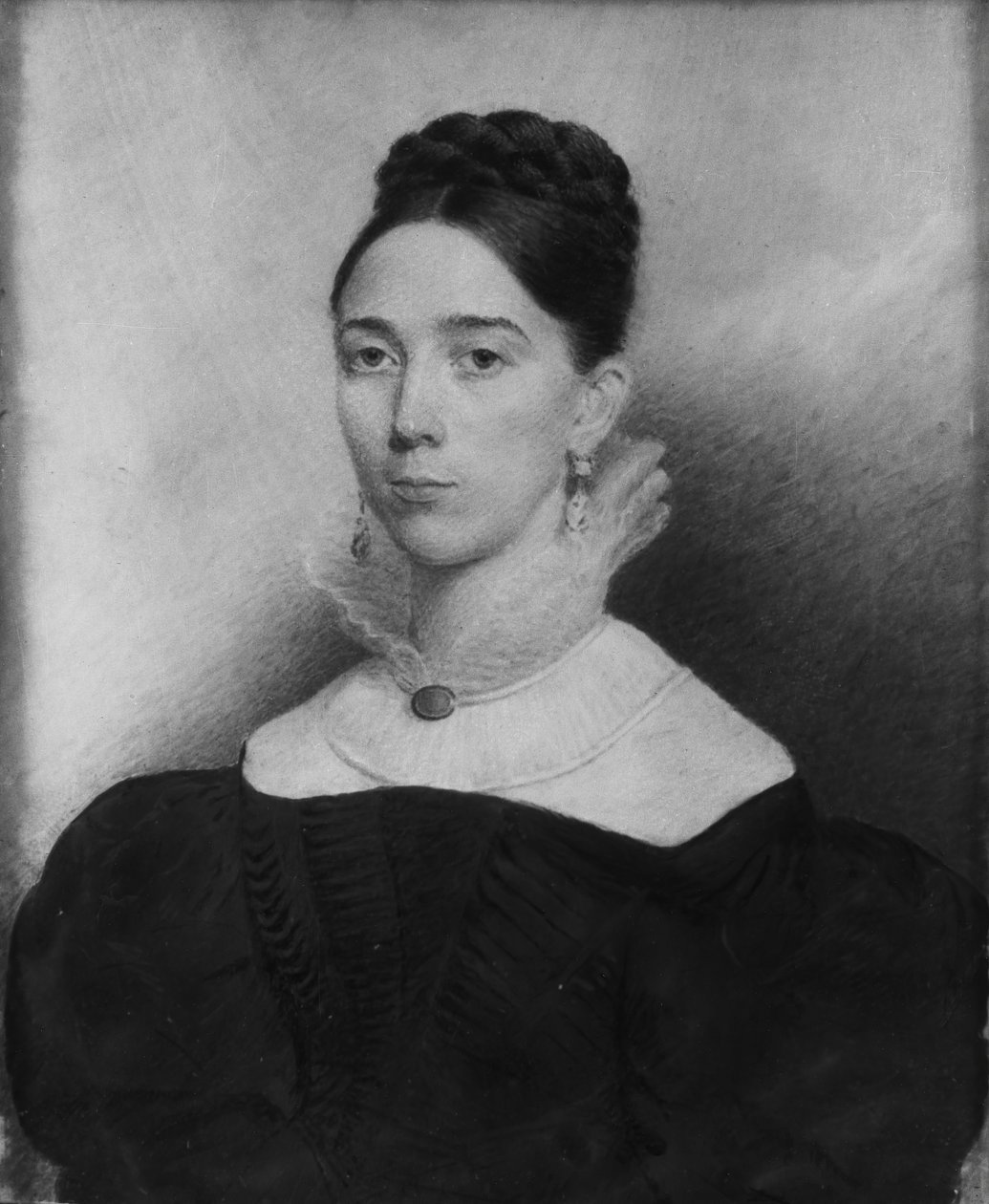 Alice Goudry, yaklaşık 1830-35. by Eliza Goodridge