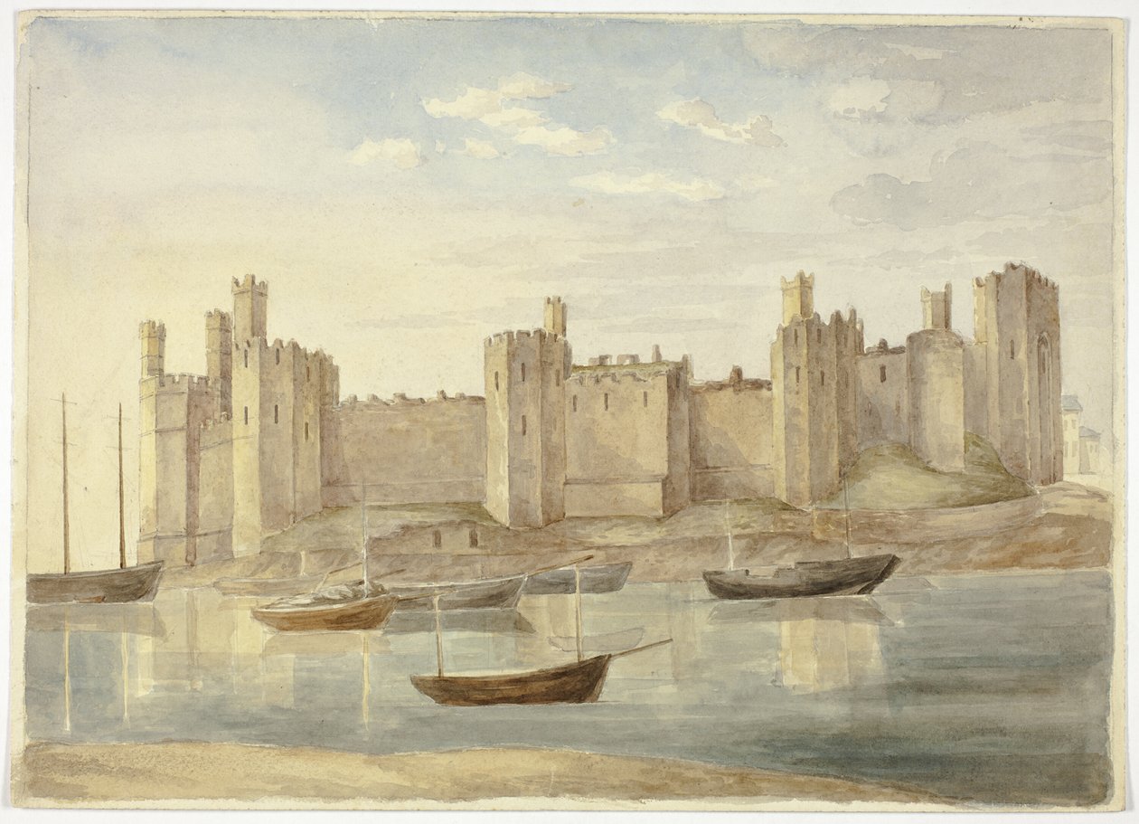 Caernarvon Kalesi by Elizabeth Murray