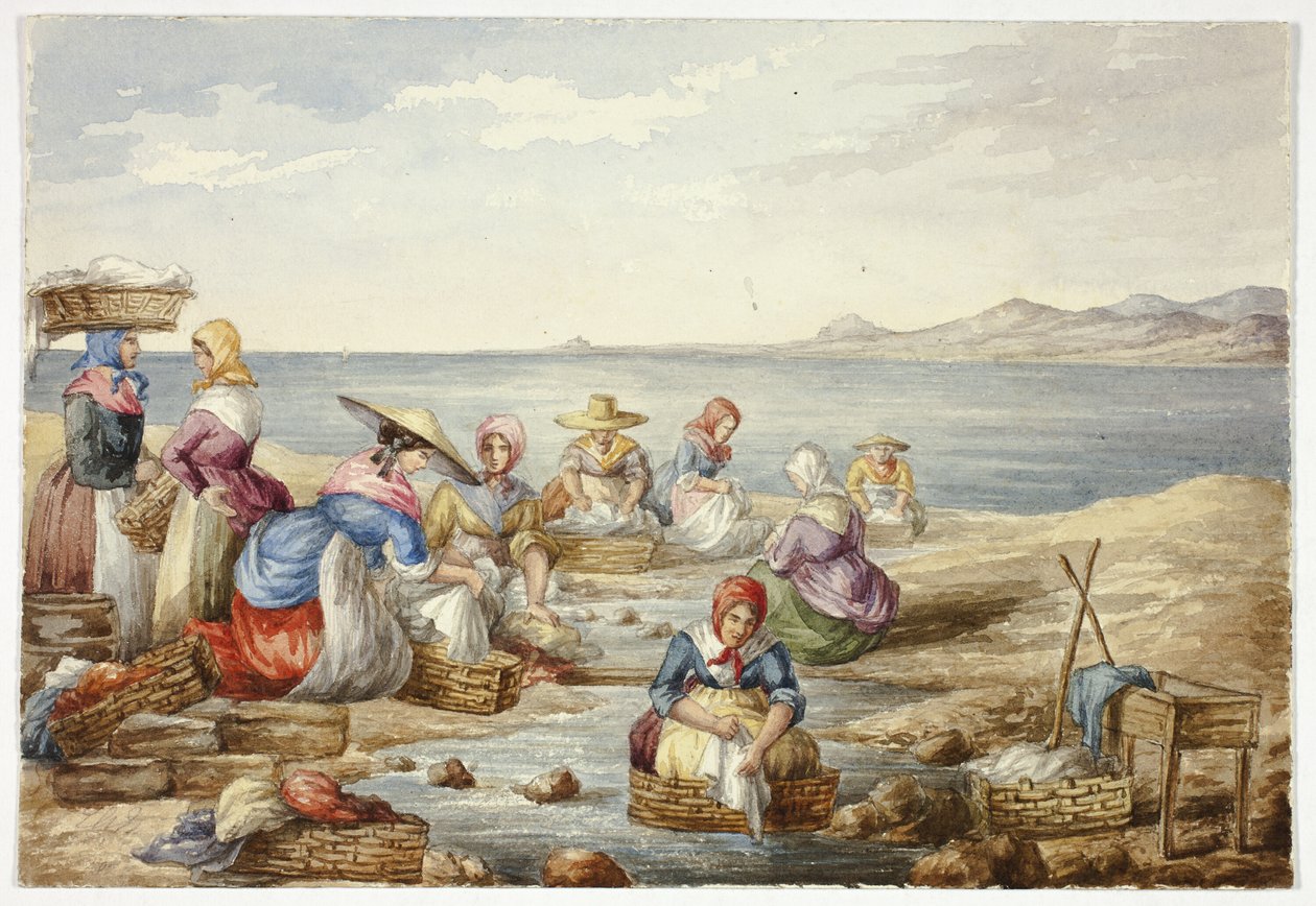 Nice şirketinde çamaşırcı by Elizabeth Murray