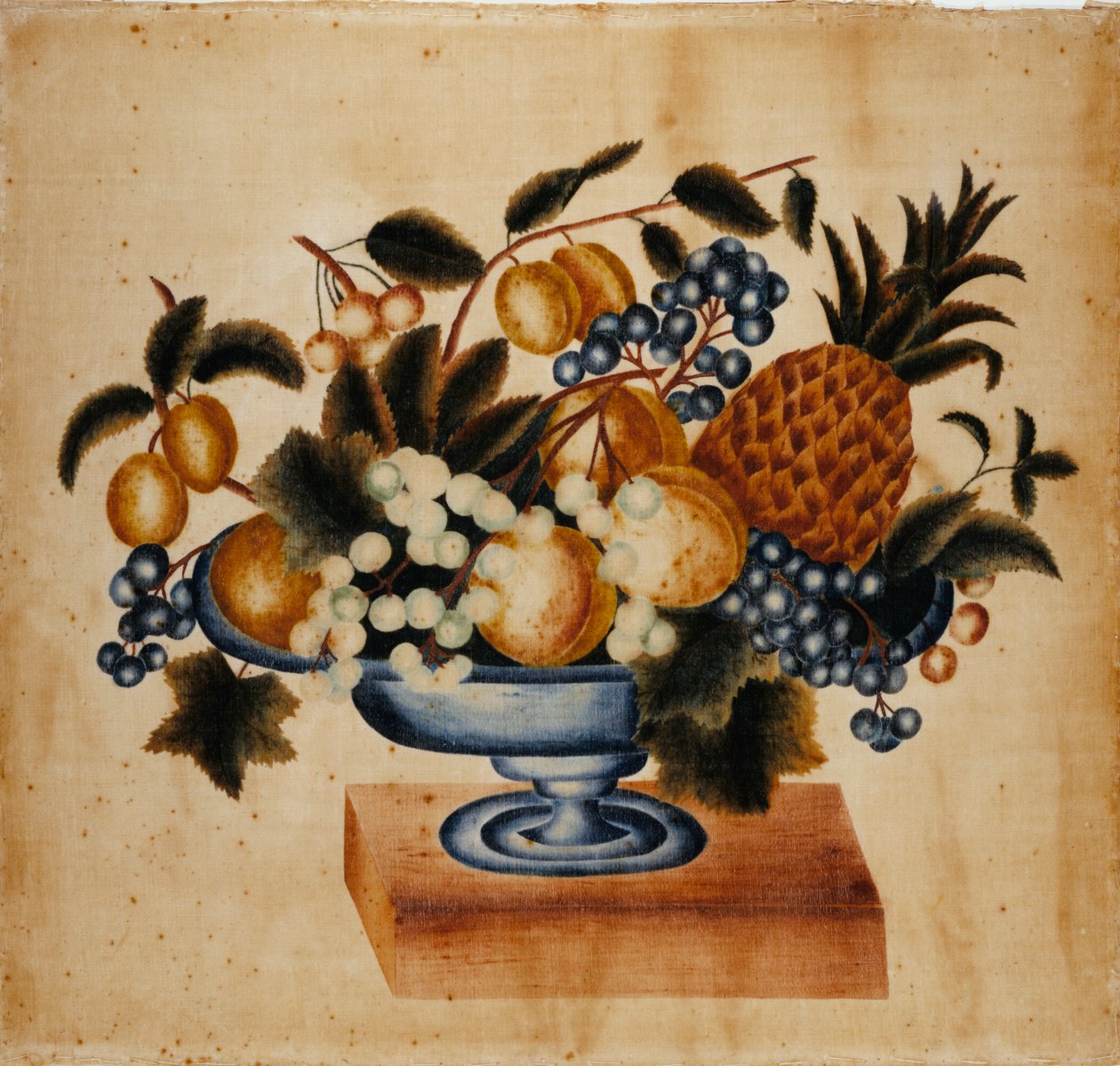 Natürmort, ca. 1830-1848. by Elizabeth W. Capron