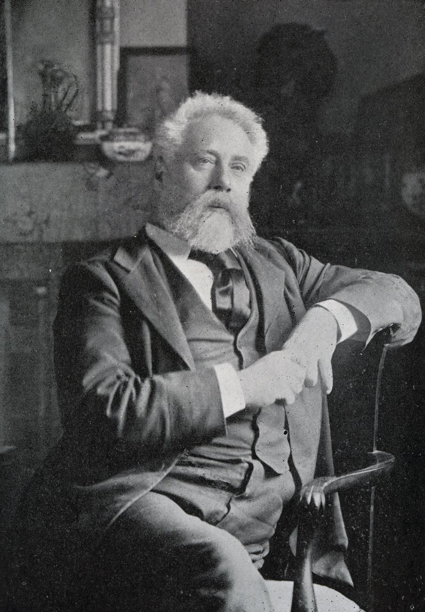 William Ernest Henley by Elliott und Fry Studio