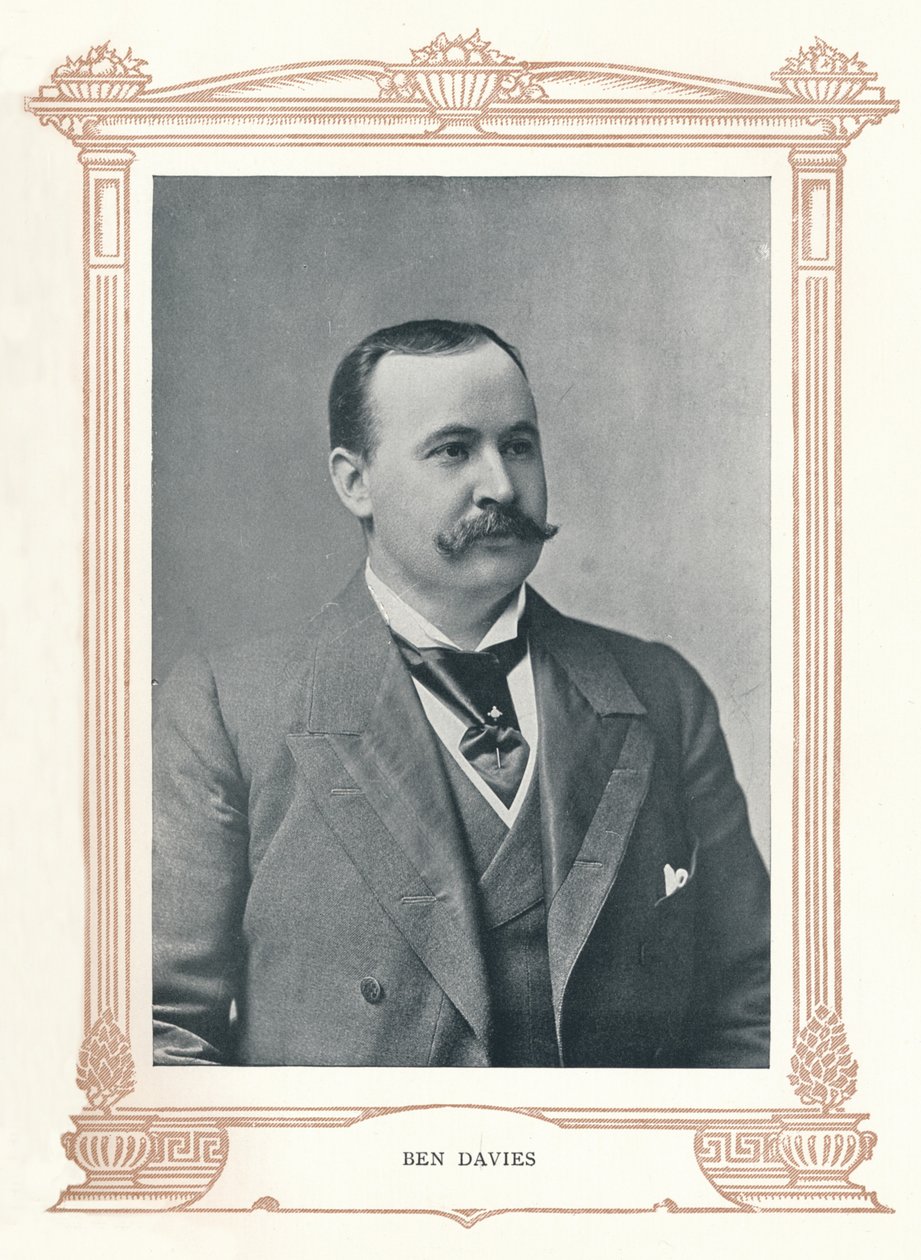 Ben Davis, 1910. by Ellis and Walery