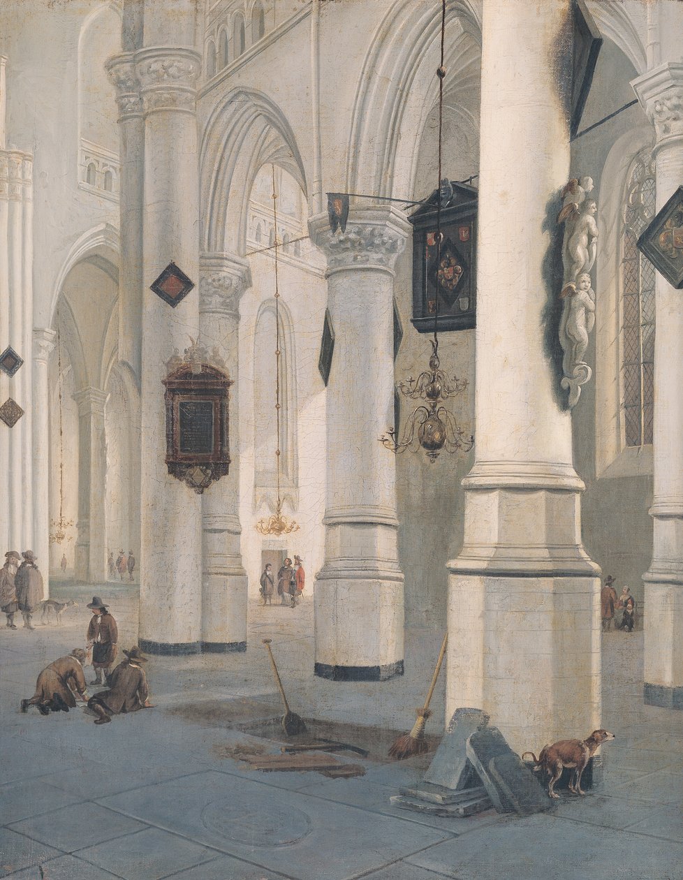 Kilise İç by Emanuel de Witte
