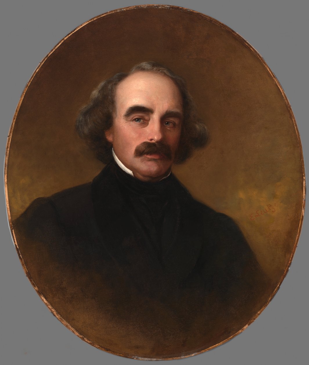 Nathaniel Hawthorne, 1862. by Emanuel Gottlieb Leutze