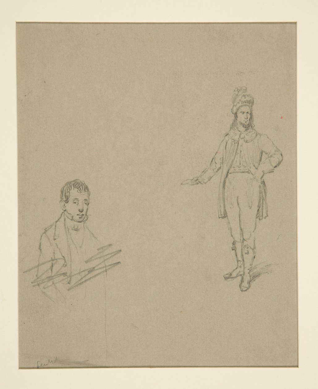 İki adam by Emanuel Gottlieb Leutze