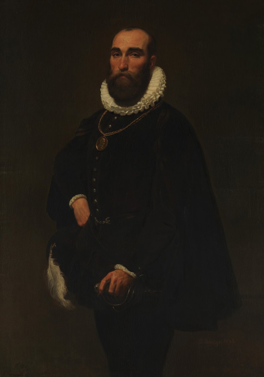 Worthington Whittredge, 1856 by Emanuel Gottlieb Leutze