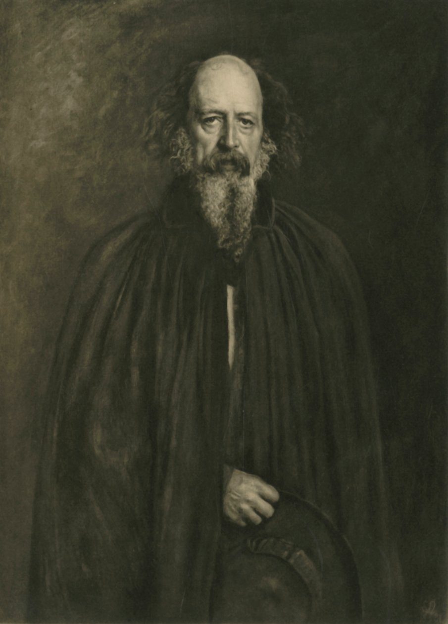 Alfred Lord Tennyson, 1881, 1908. by Emery Walker